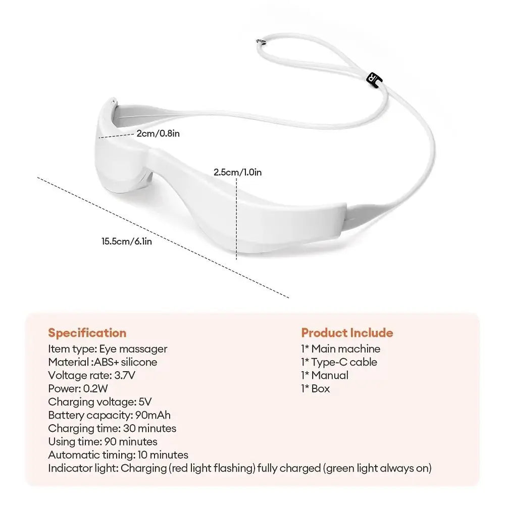 RestGlasses — Red Light & Microcurrent Eye Device