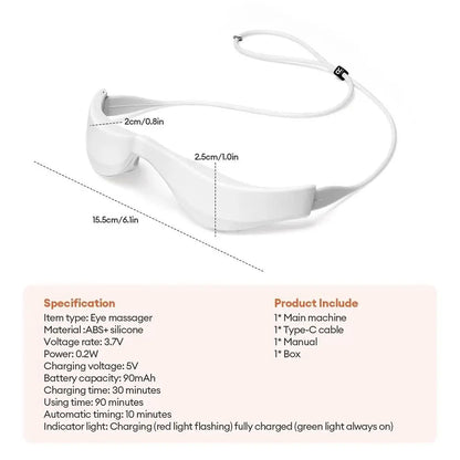 RestGlasses — Red Light & Microcurrent Eye Device