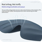 3D Contoured Sleep Mask - Total Blackout for Deep Rest