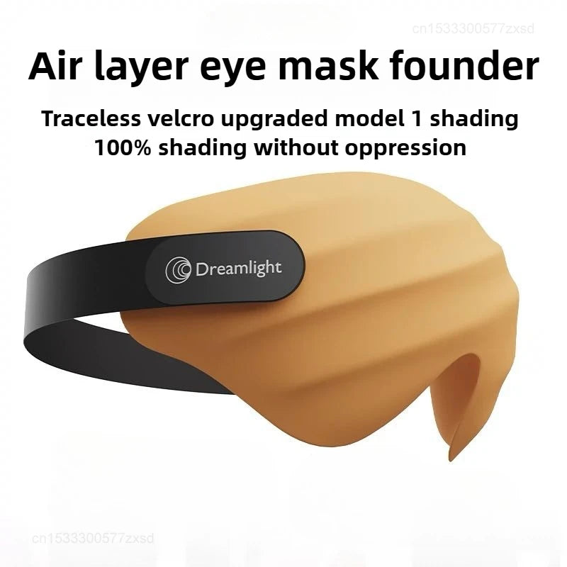 3D Contoured Sleep Mask - Total Blackout for Deep Rest